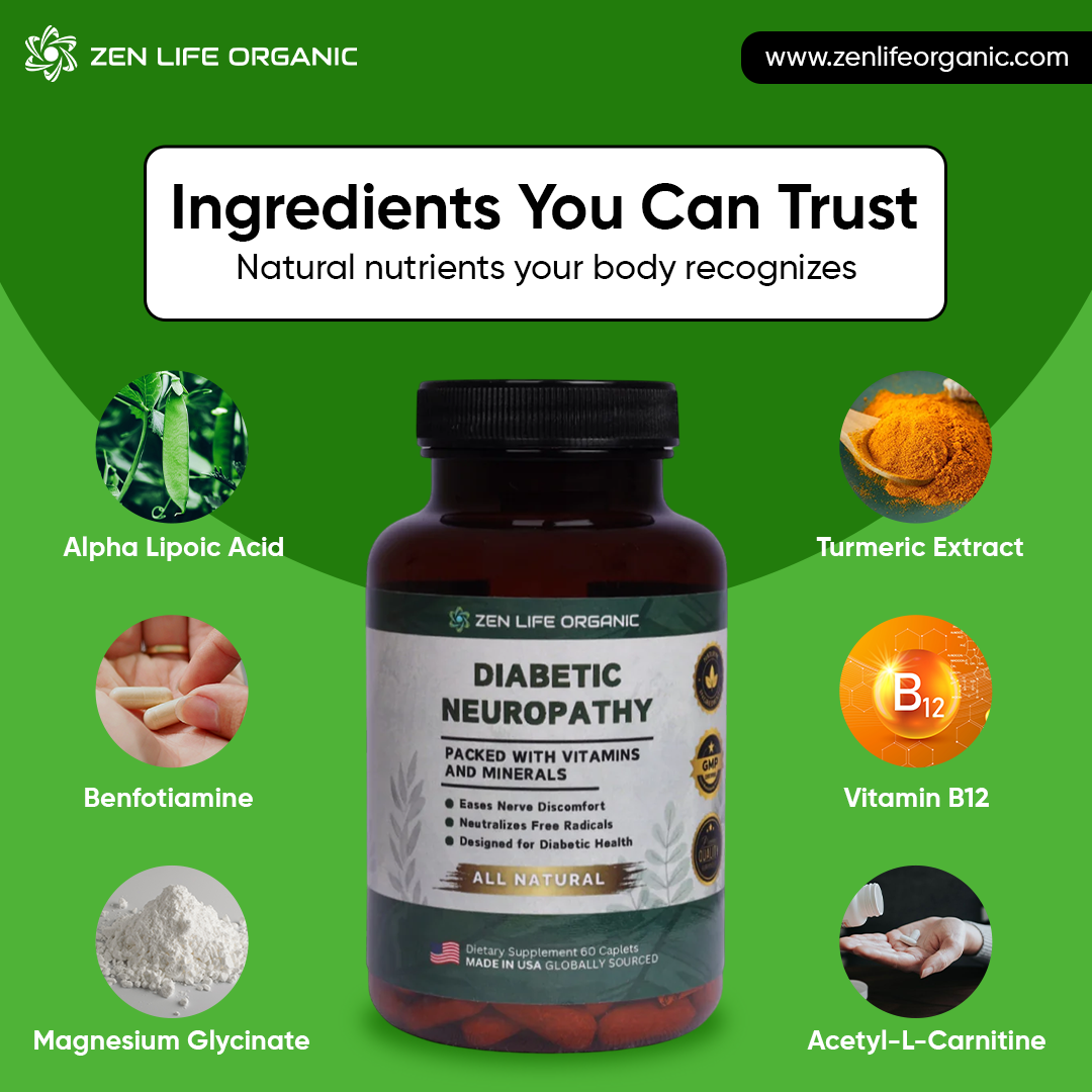 Zen Life Organic Diabetic Nerve Support